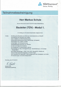 Modul 1Bauleiter